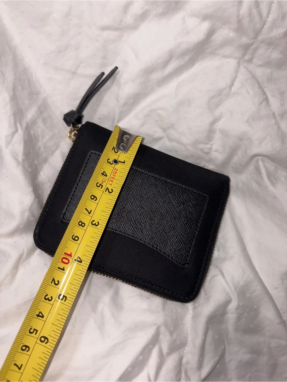 Kate Spade Darci Wilson Road Zip Around Nylon Wallet Black